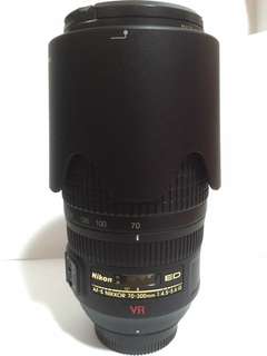 Nikon AF-S 70-300 VR lens