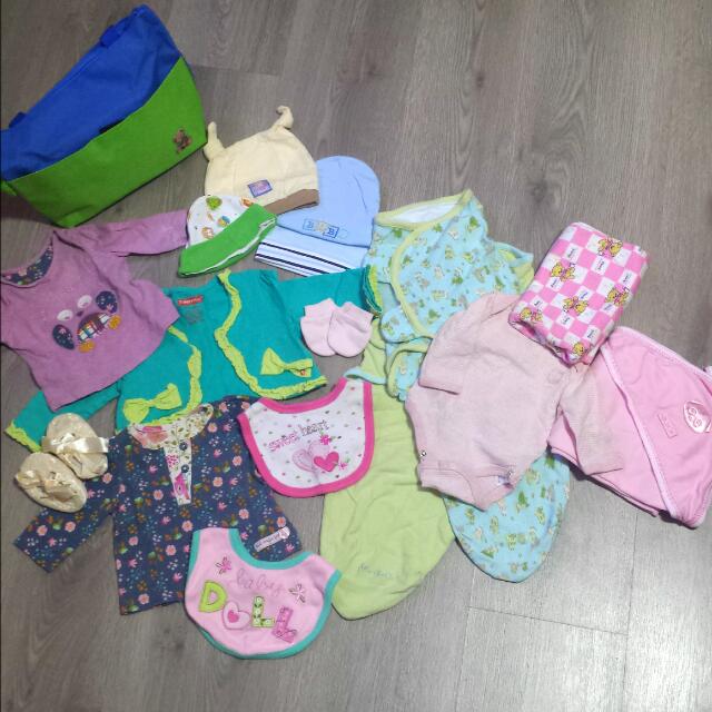 newborn baby girl items