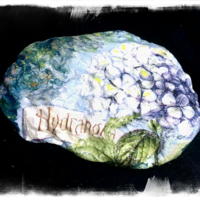 Hand made Decoupage paperweight., Hobbies & Toys, Stationery & Craft