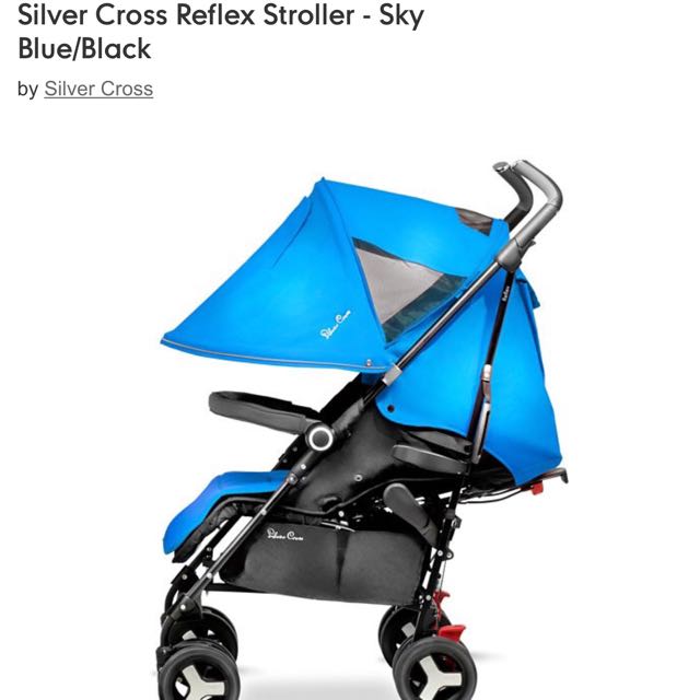 silver cross reflex sky blue