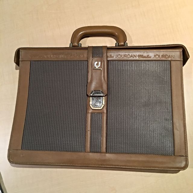 Briefcase Vintage Charles Jourdan (Bag)