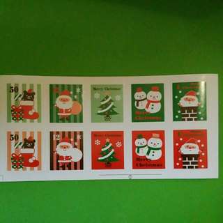 Stickers (Christmas Design)