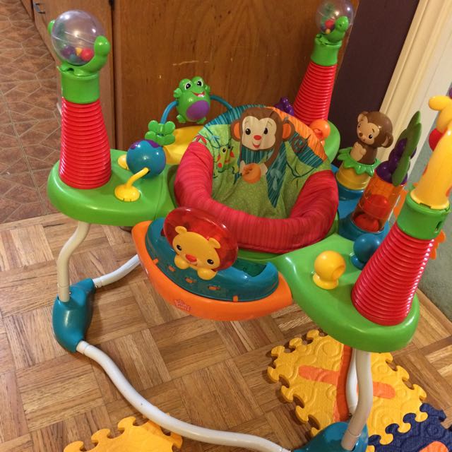 Bright starts explore & roar activity jumper sales