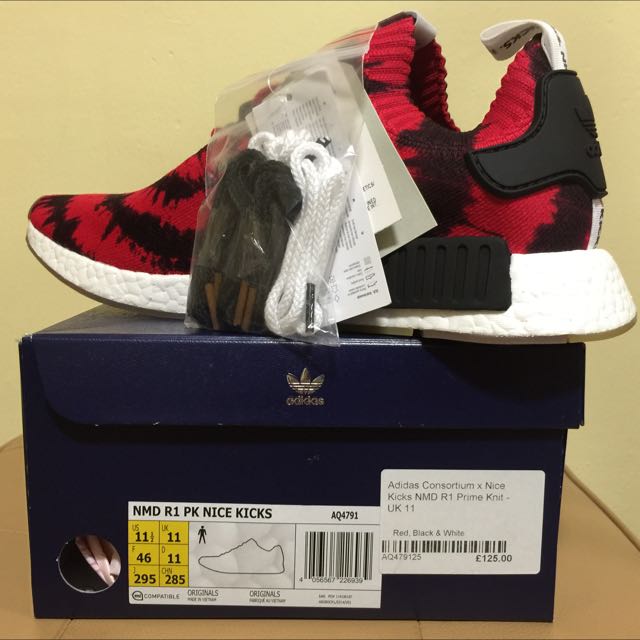 Nice kicks x adidas consortium discount nmd r1 pk