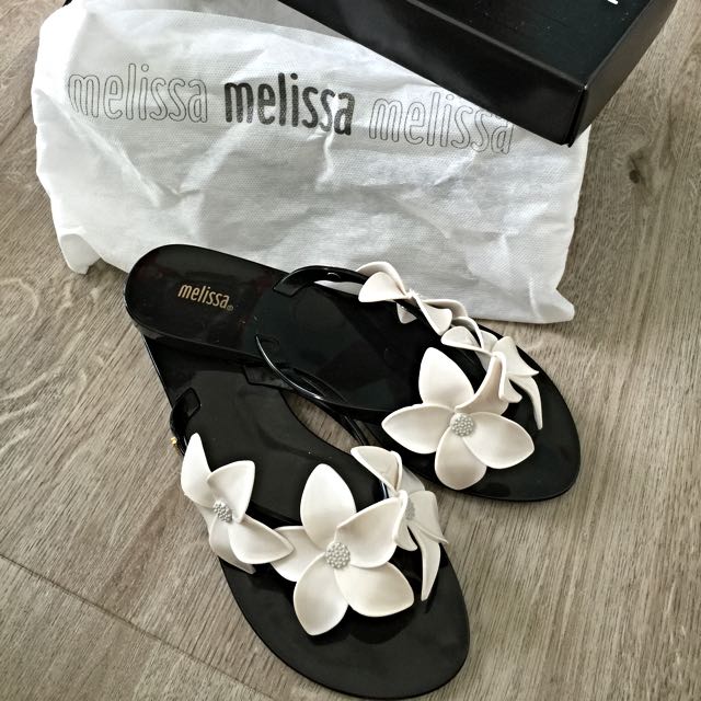 Melissa harmonic garden flip flops outlet