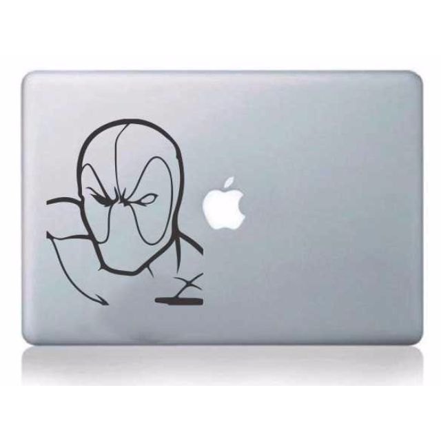 Decal Sticker Laptop Macbook Deadpool Electronics On Carousell