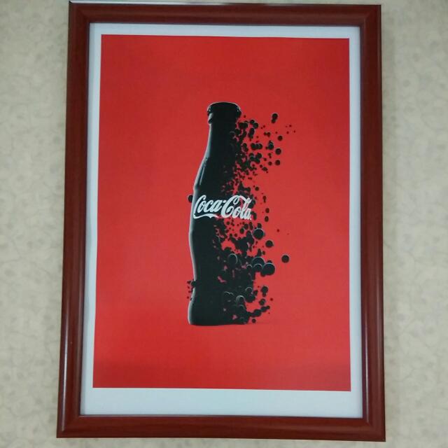 Designed Coca Cola Poster Design Craft On Carousell