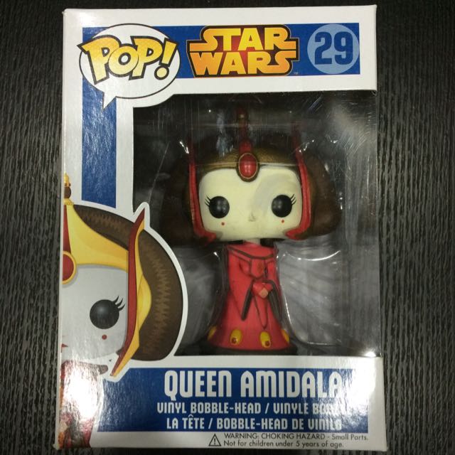 queen amidala pop figure