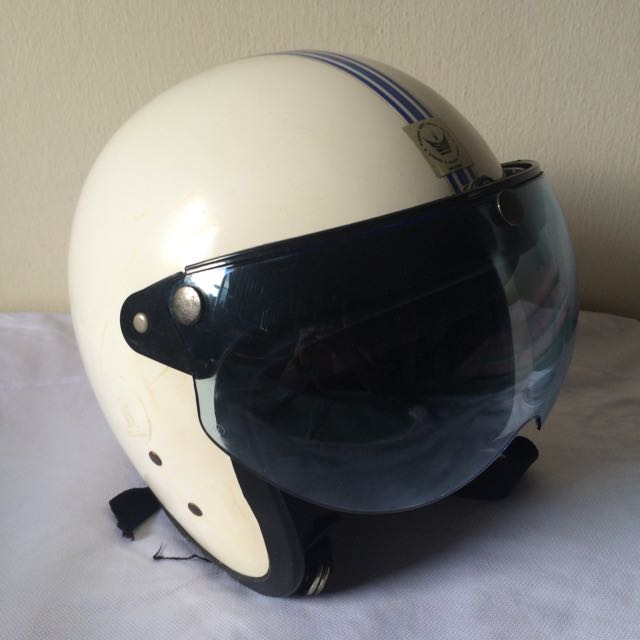 Nos Vintage Robinhood Helmet Vespa Lambretta Honda Vintage Collectibles On Carousell