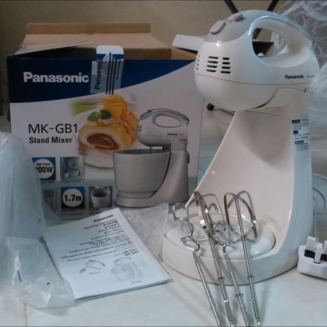 Panasonic Stand Mixer Kitchen Appliances On Carousell
