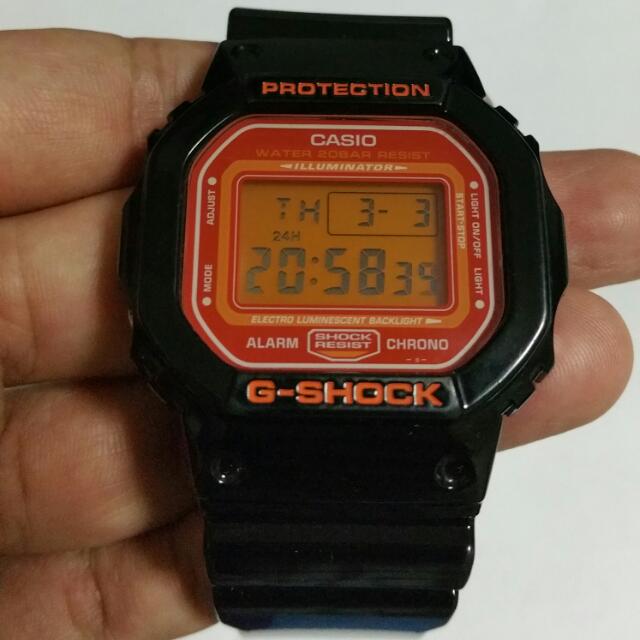G shock dw 5600cs top
