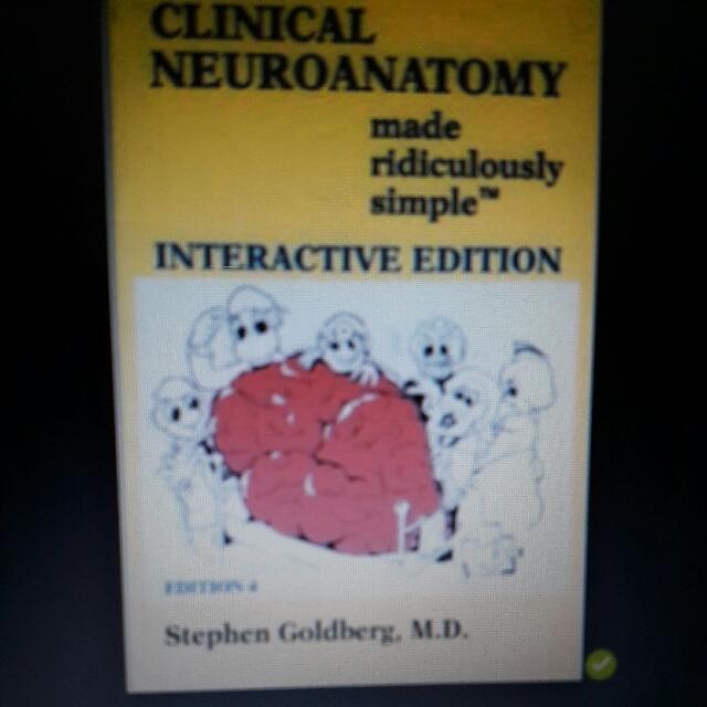 Clinical Neuroanatomy Made Ridiculously Simple Books Stationery On Carousell