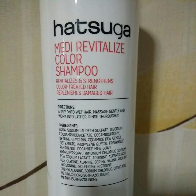 Hatsuga Medi Revitalize Color Shampoo (300ml), Beauty & Personal Care