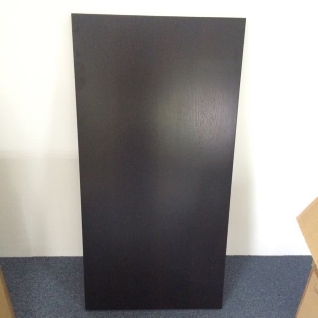 IKEA Black Table Top, Furniture & Home Living, Furniture, Tables & Sets