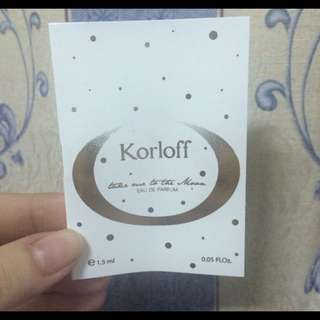 Korloff 漫步月球女性淡香精 1.5ml