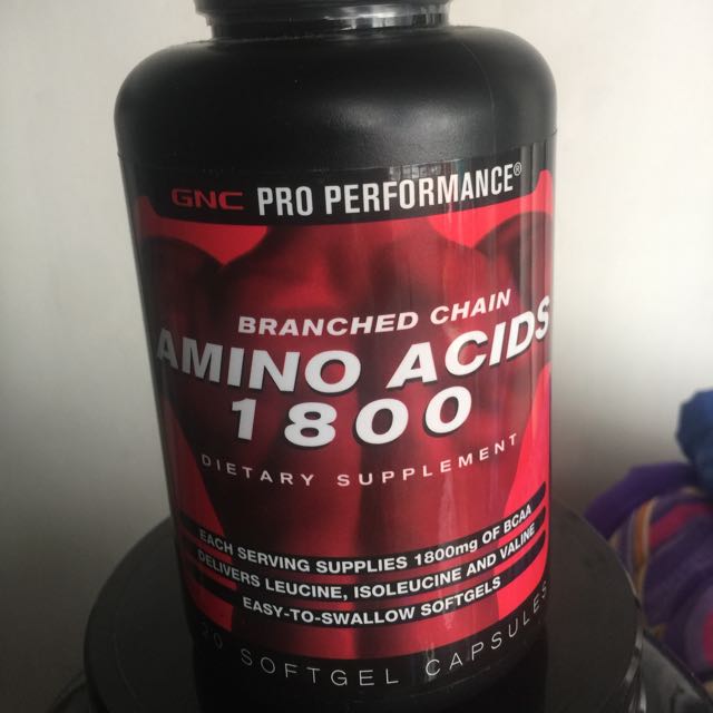 GNC Amino Acid (sealed), Health & Nutrition, Health Supplements, Sports