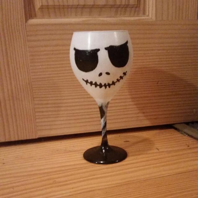 Hand Painted Wine Glass Jack Home Appliances On Carousell