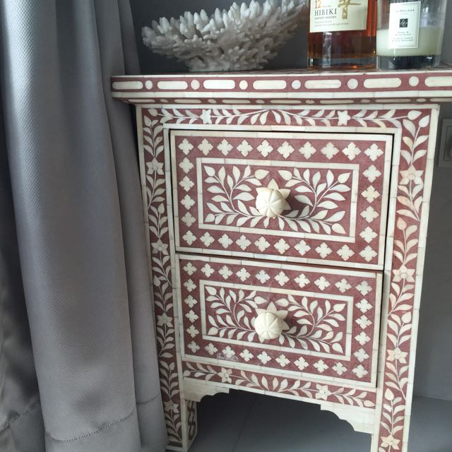 Indian Bone Inlay Furniture On Carousell
