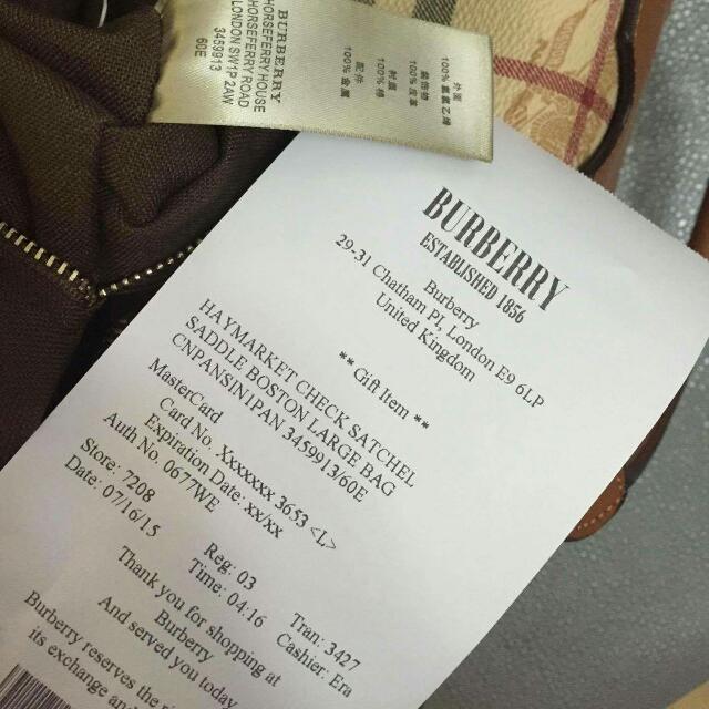 Burberry 60e sale