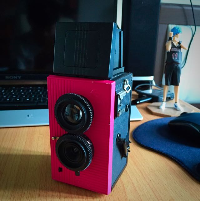 Kamen Rider Decade Edition Blackbird Fly 35mm TLR Camera, 攝影器材, 鏡頭及裝備 Carousell