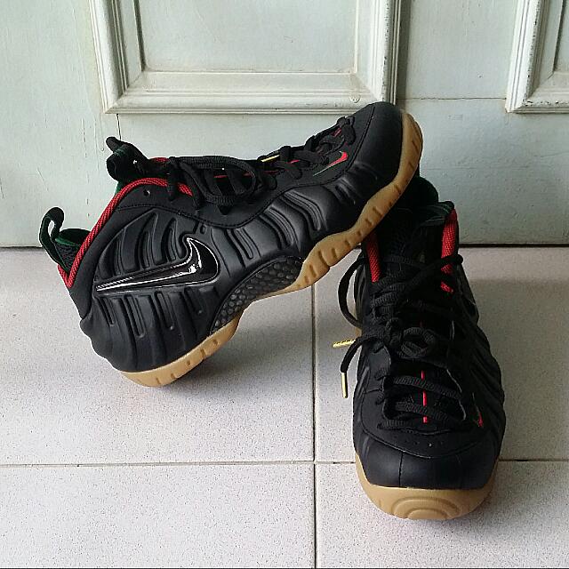 Nike air foamposite clearance pro gucci black