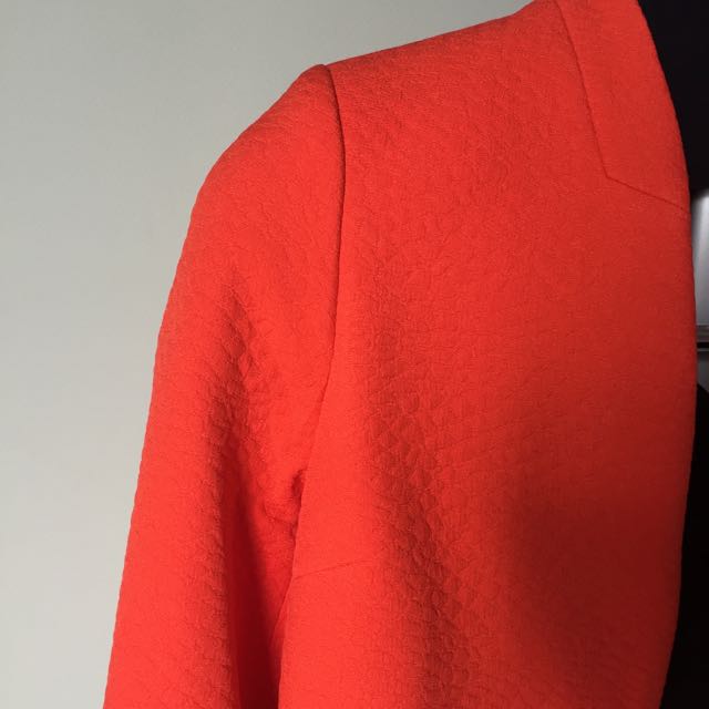 Topshop orange jacket on sale