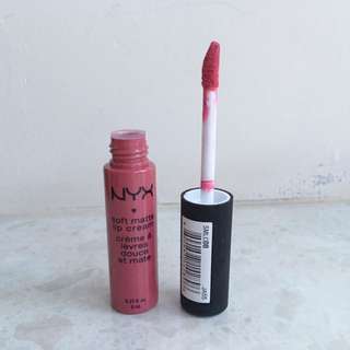 NYX霧面唇彩Soft Matte Lip Cream