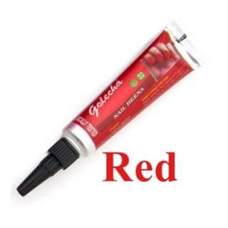 Red Nail Henna Tube