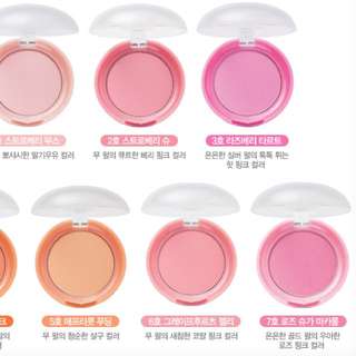 Etudehouse 6號粉色腮紅