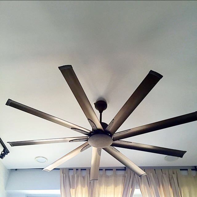 Bnib 88 Elmark 9 Blade Ceiling Fan Furniture On Carou