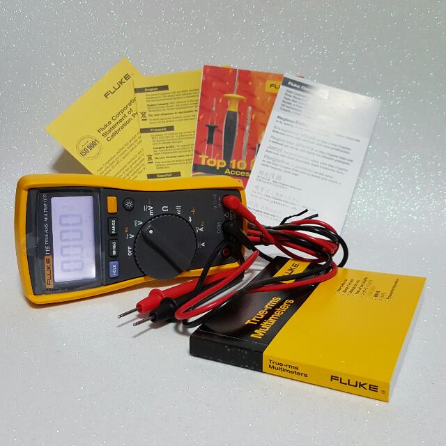 SOLD FLUKE 115 True RMS Multimeter Made In USA Professional
