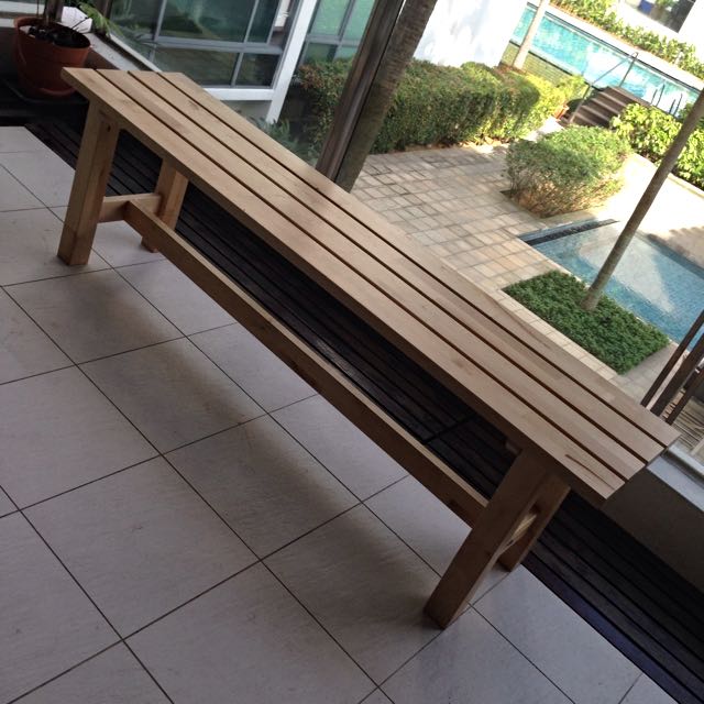 IKEA Norden Bench, Birch, Furniture & Home Living, Furniture, Tables