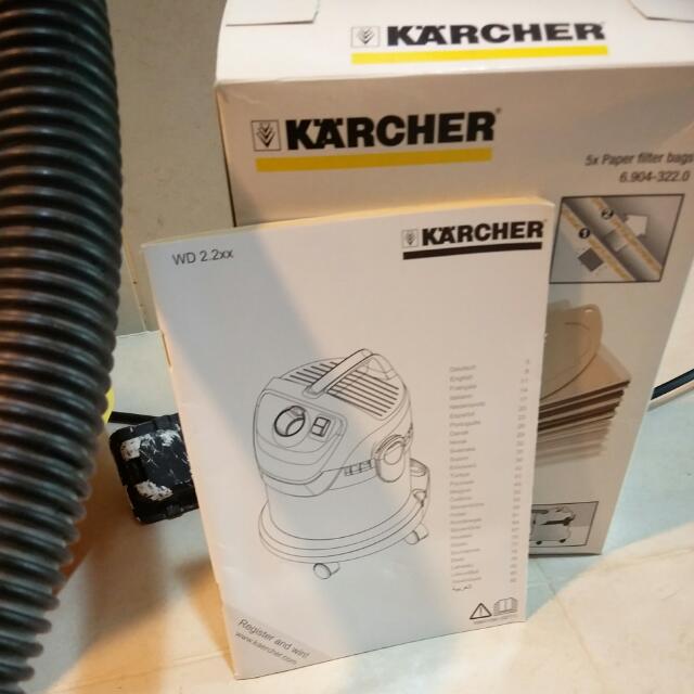Adaptable bags for Karcher SE3... WD2 vacuum cleaner - A2 - 6.904