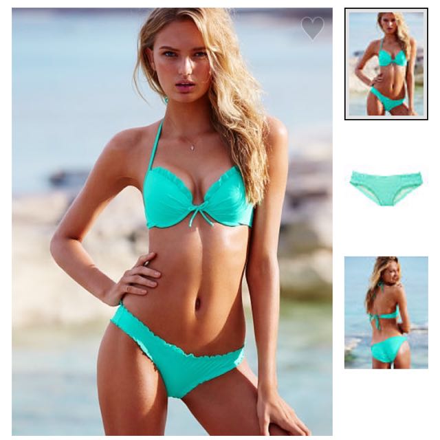 victoria secret ruffle bikini bottom