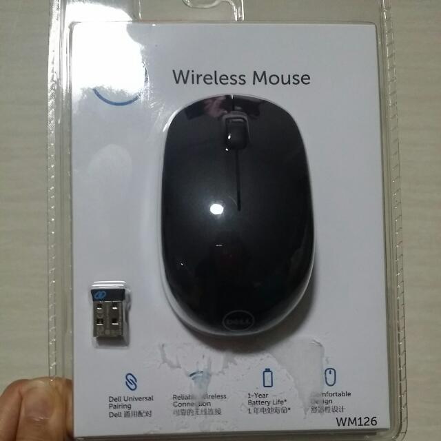 Bnib Dell Wireless Mouse Wm126 Electronics On Carousell