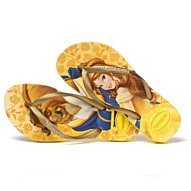 Beauty and the discount beast flip flops
