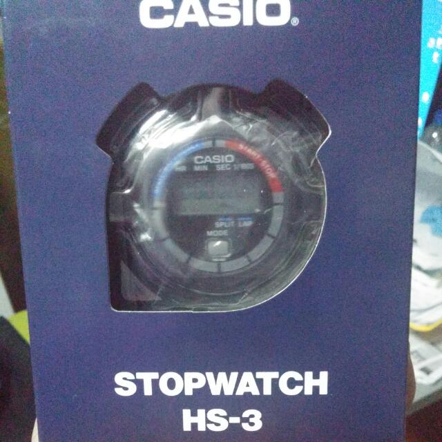 casio hs 3 stopwatch