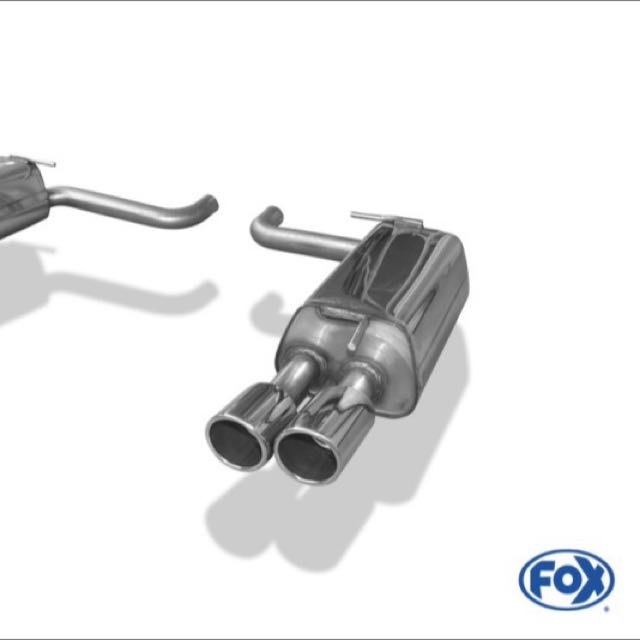 FOX Exhaust Quad Pipe Jaguar XF 3.0 LTA Compliance, Cars on Carousell