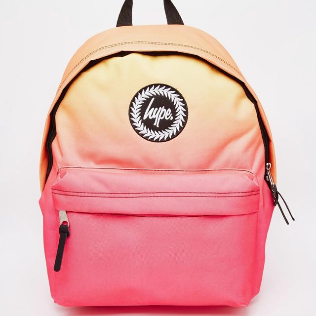 orange hype bag