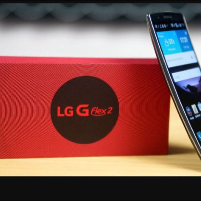 Lg G Flex 2 Red And Silver Electronics On Carousell