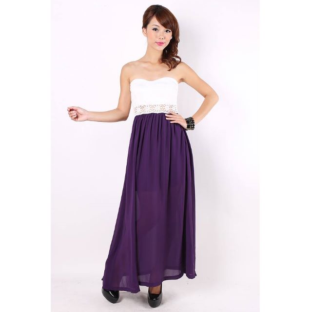 Royal Purple Maxi Dresses