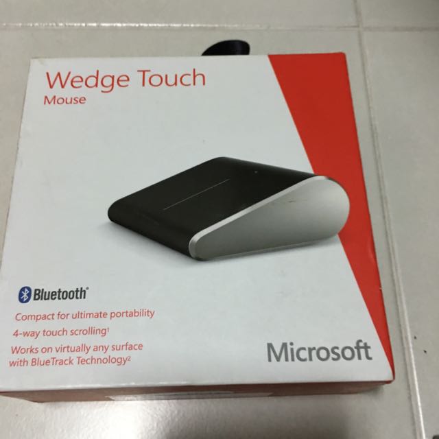 Microsoft Wedge Touch Bluetooth mouse, Computers & Tech, Parts