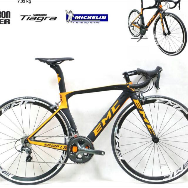 New EMC Full Carbon Road Bike 2016 Model Come With 10x2 Speed Make In Taiwan New Zealand Brand Sports Equipment Bicycles Parts Parts Accessories on Carousell