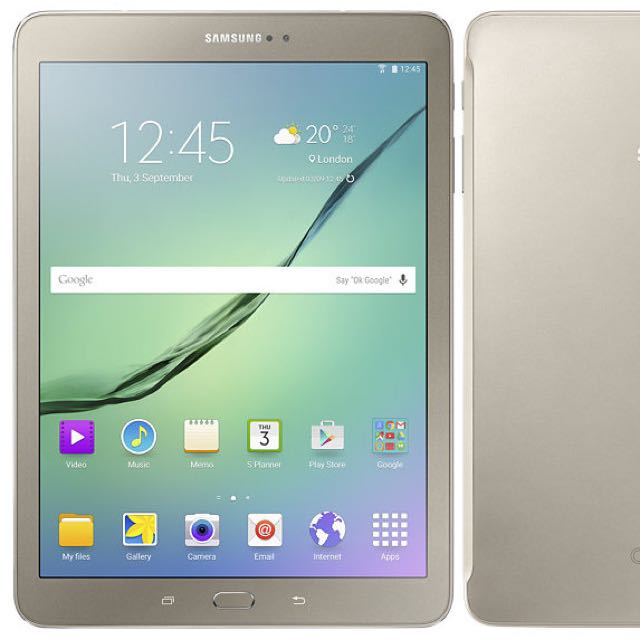 Samsung Galaxy Tab S2 9 7 Lte Gold Electronics On Carousell