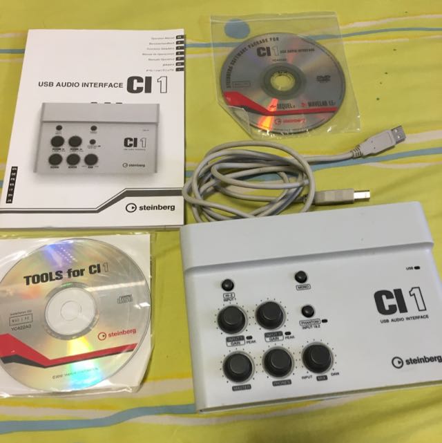 Steinberg CI1 USB Audio Interface and AT2020 Cardoid Condenser
