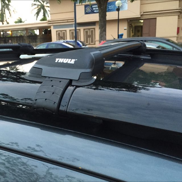 Thule Transverse Roof Bars For Citroen Cactus Car Accessories on