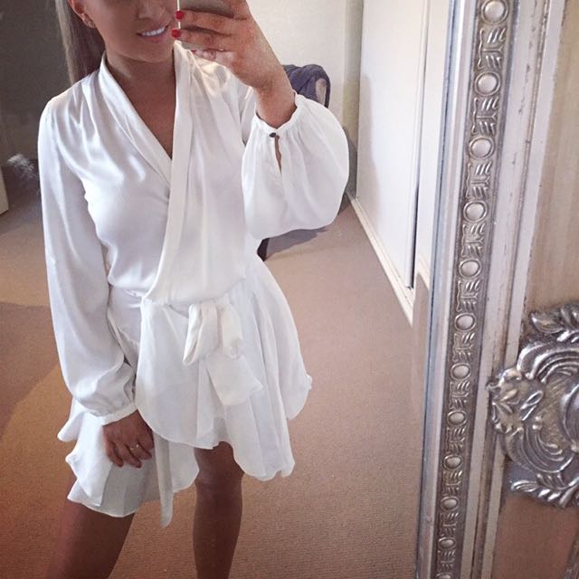 zimmermann sueded robe dress