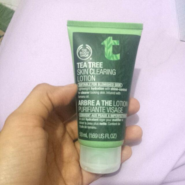 the body shop tea tree skin clearing lotion