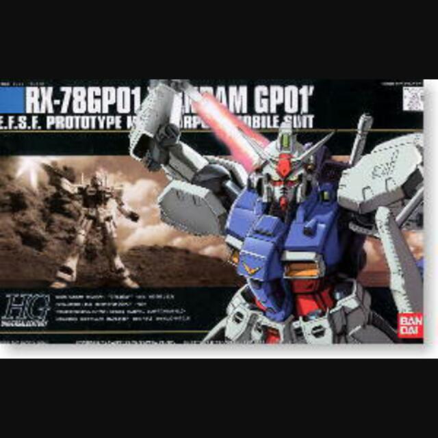 Gundam GP01, Gundam GP01FB & Gundam GP02A Bundle, Hobbies & Toys, Toys ...