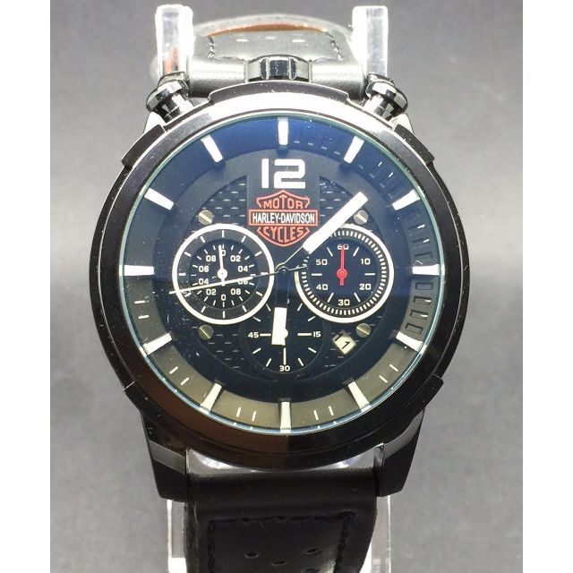 Harley davidson on sale watch leather strap